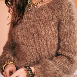 Sezane Lucy Jumper - Taupe